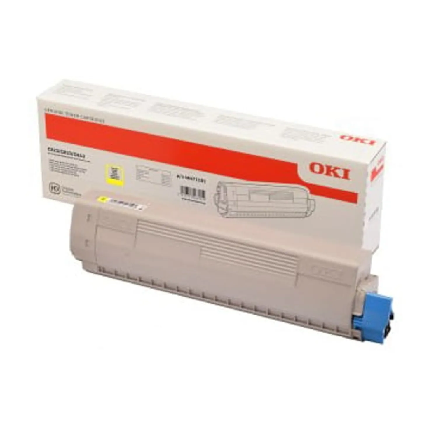 Lasertoner Oki C823dn/C823n gul