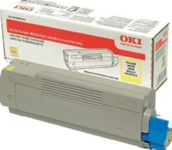 Lasertoner Oki C823dn/C823n gul