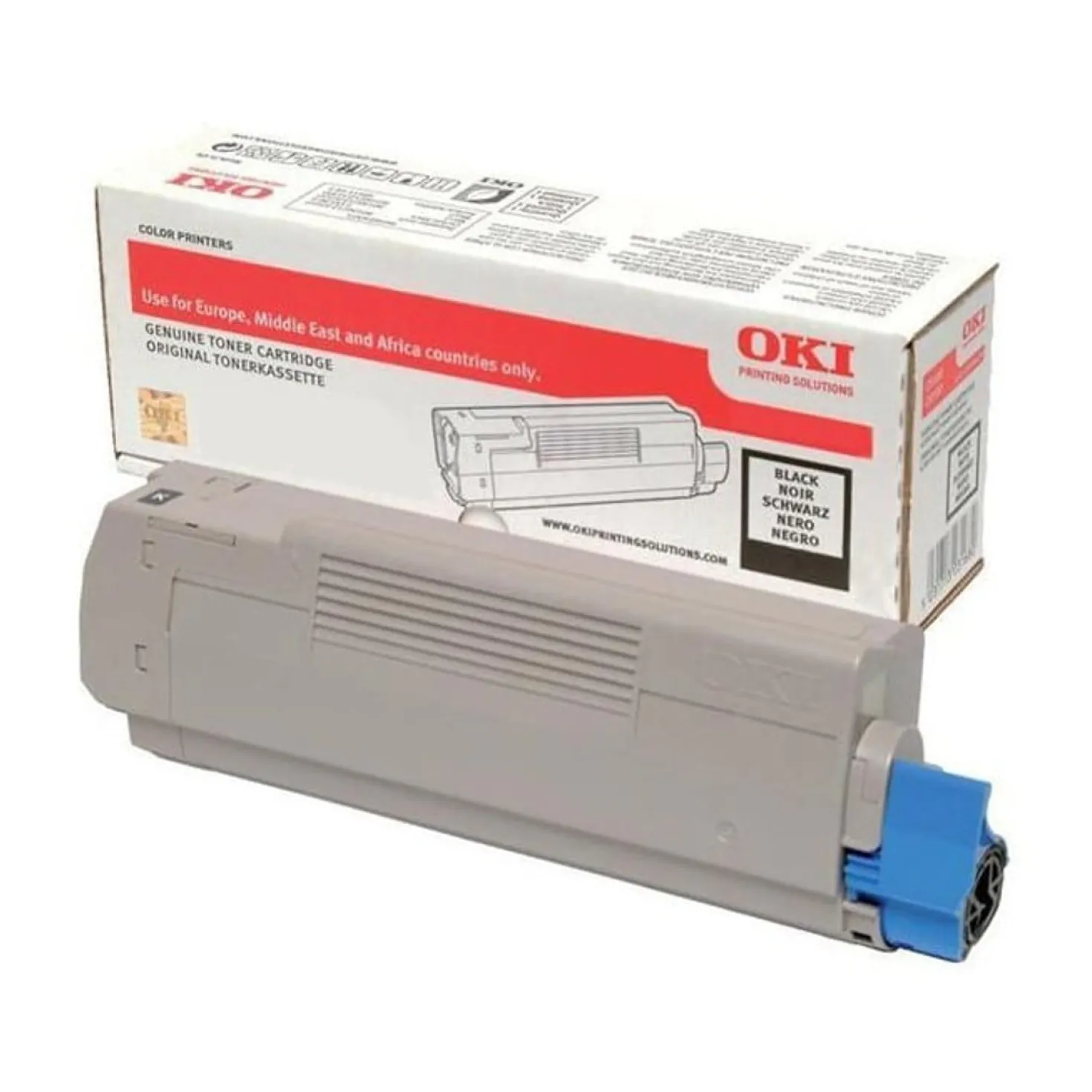 Lasertoner Oki C823dn/C823n svart