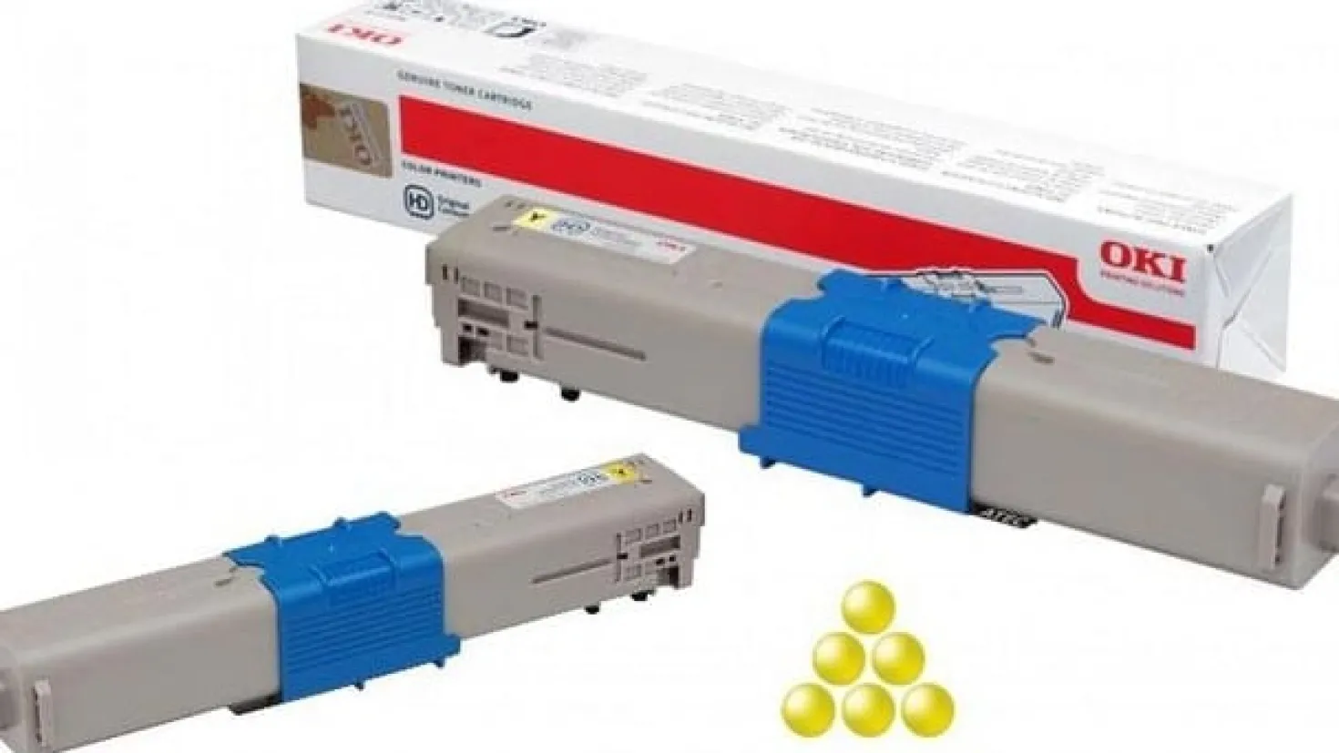 Lasertoner Oki C332/MC363 gul
