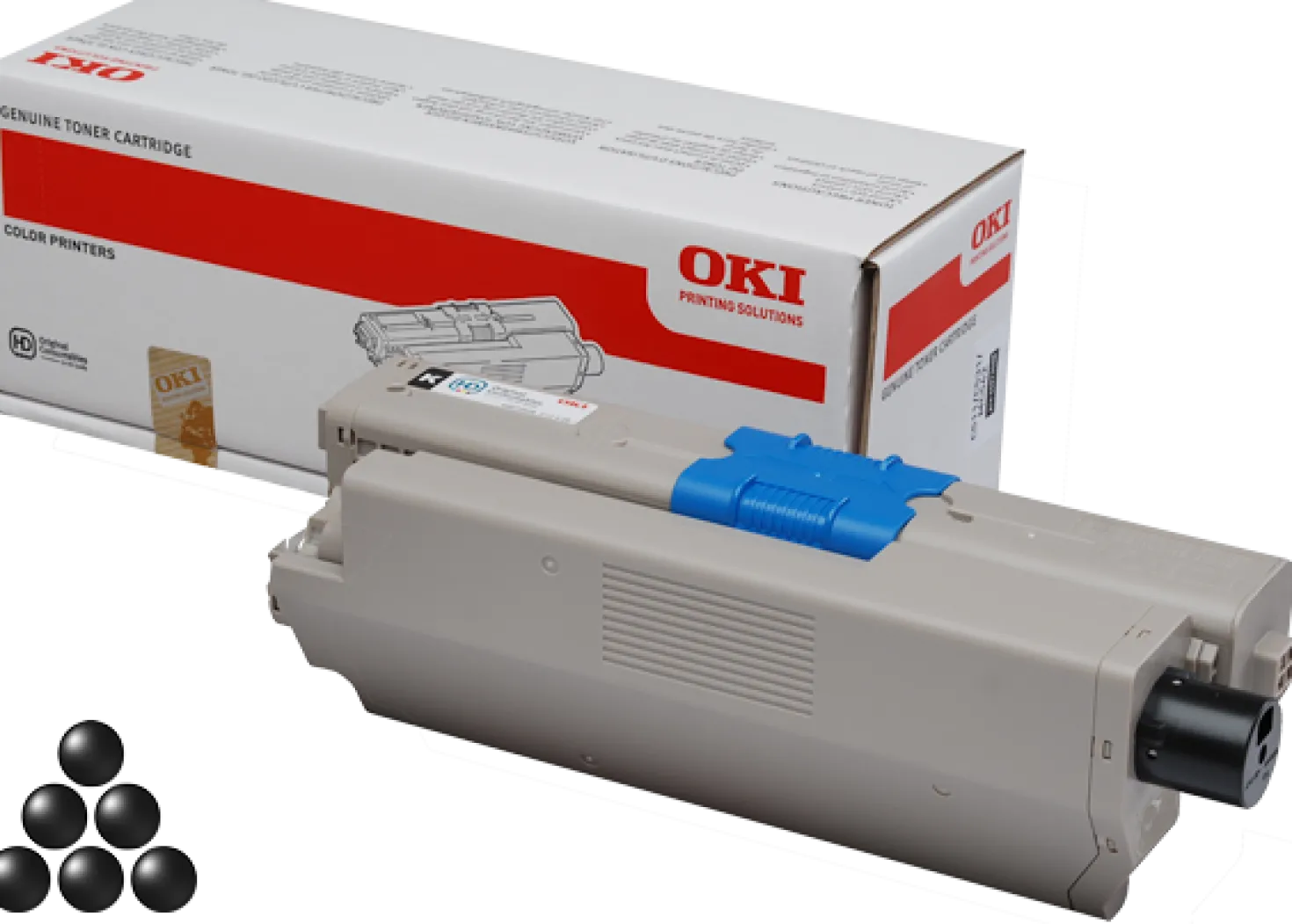 Lasertoner OKI C332/MC363 svart 3500 sidor
