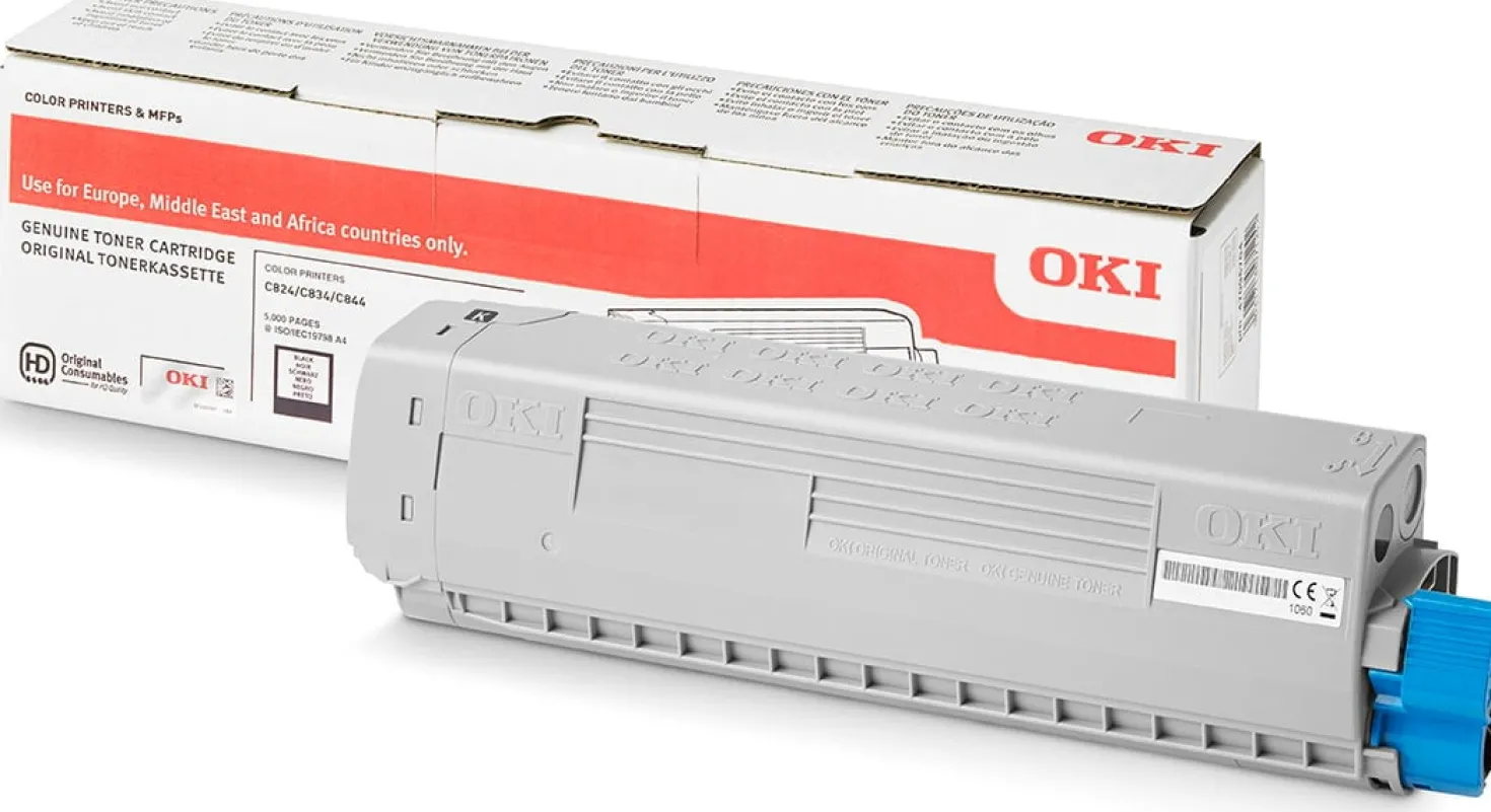 Lasertoner OKI C824 svart