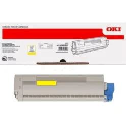 Lasertoner Oki MC873 gul