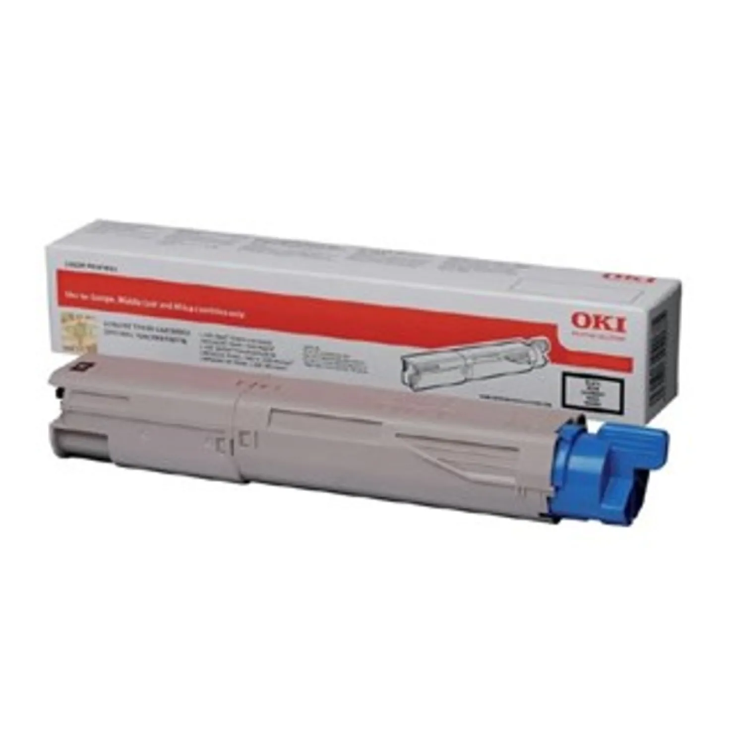 Lasertoner Oki MC873 svart