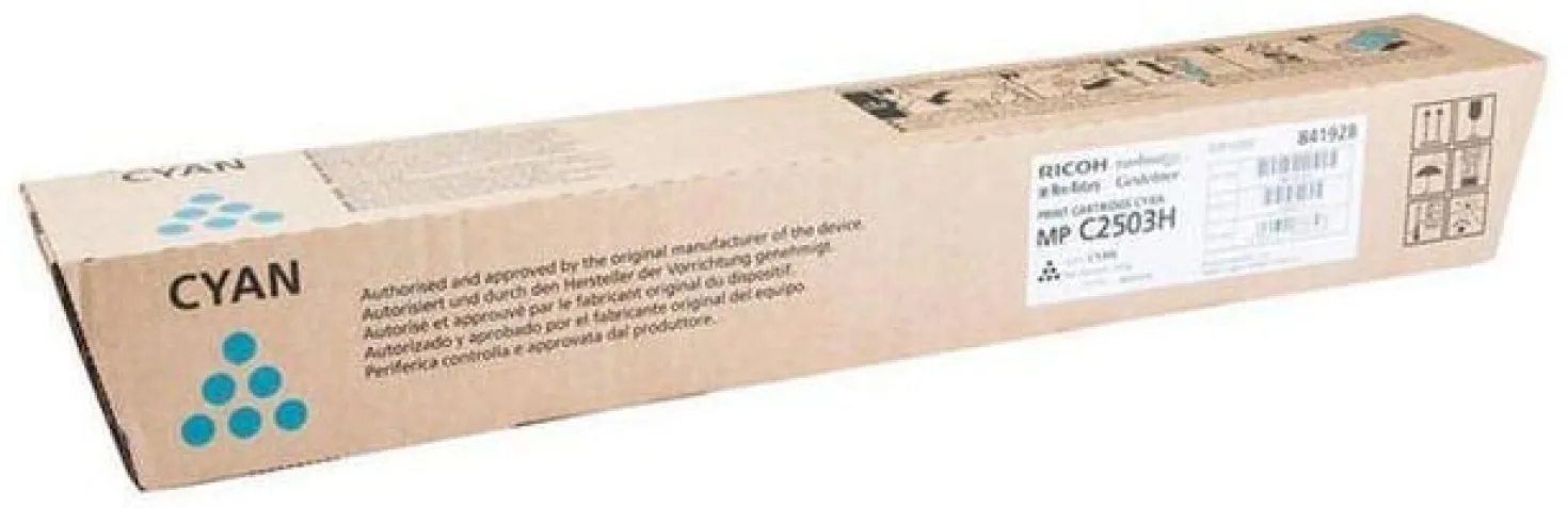 Lasertoner Ricoh MPC2003/C2004/2503 cyan
