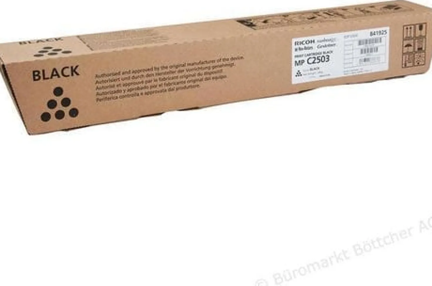 Lasertoner Ricoh MPC2003/C2004/2503 svart