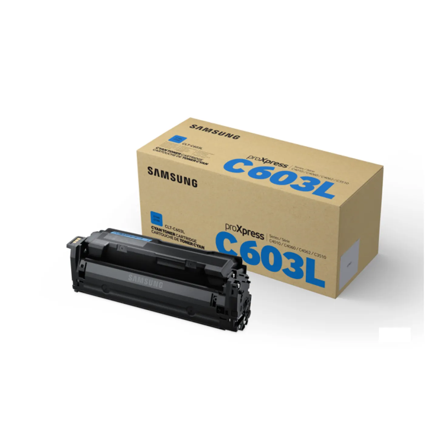 Lasertoner Samsung C603L C4010ND cyan