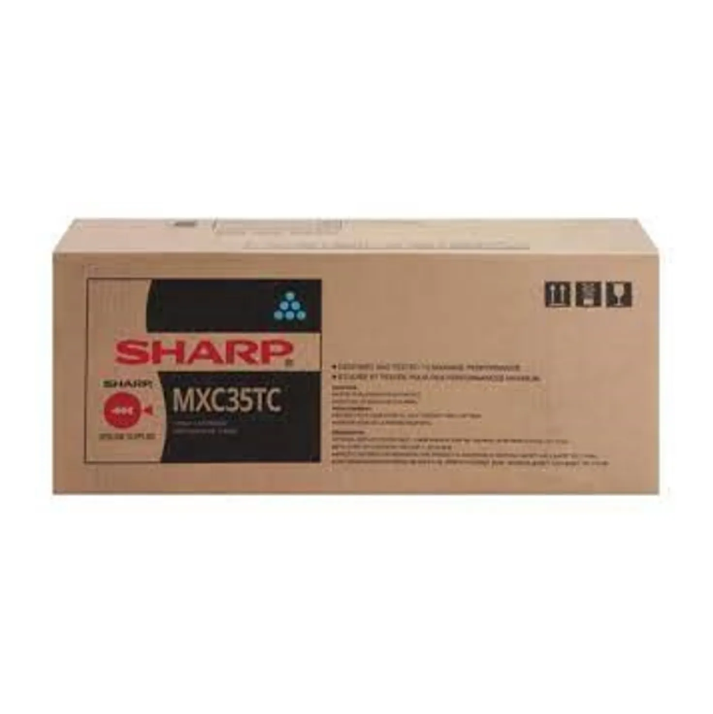Lasertoner Sharp MXC35TC cyan