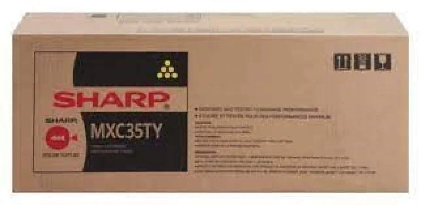 Lasertoner Sharp MXC35TY gul