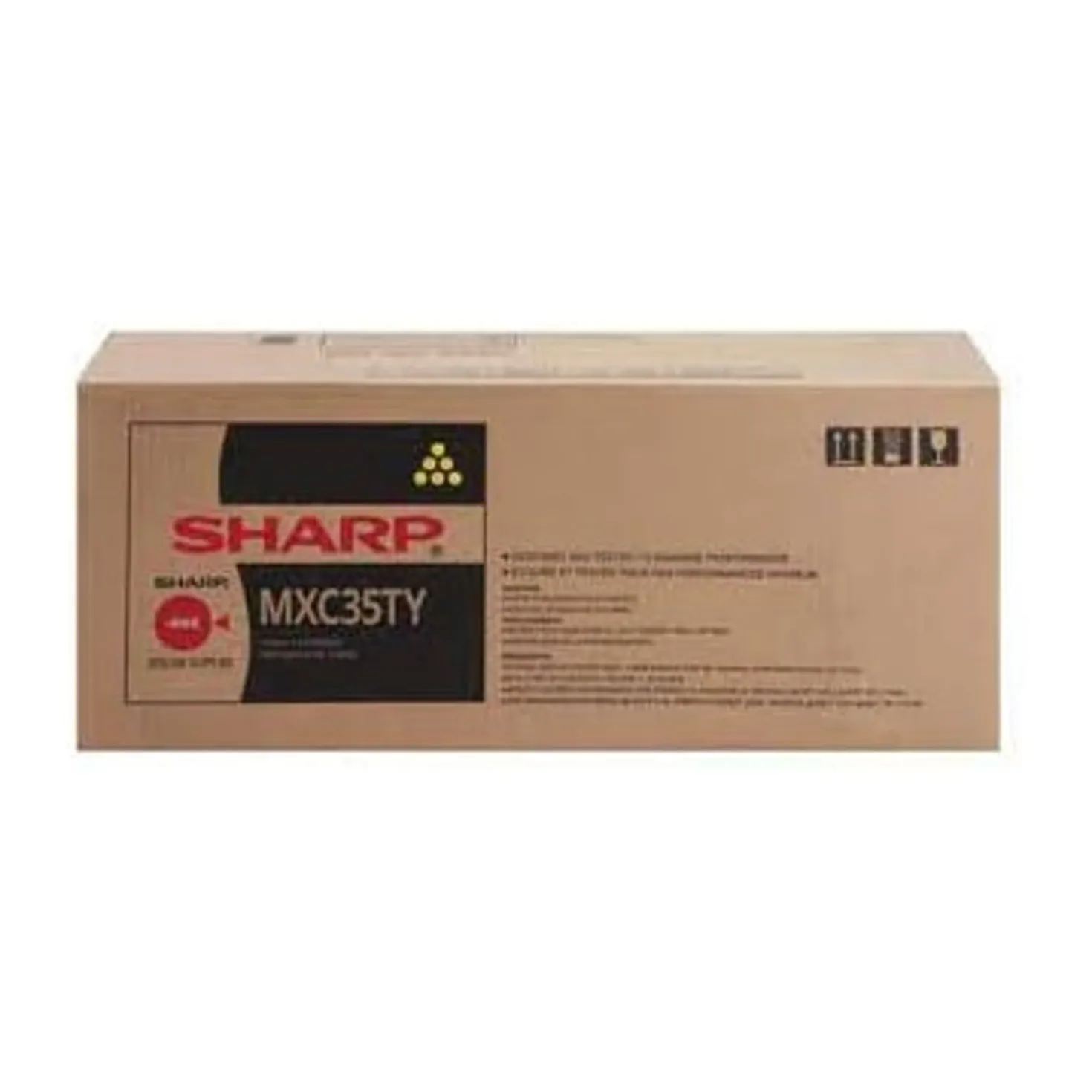 Lasertoner Sharp MXC35TY gul