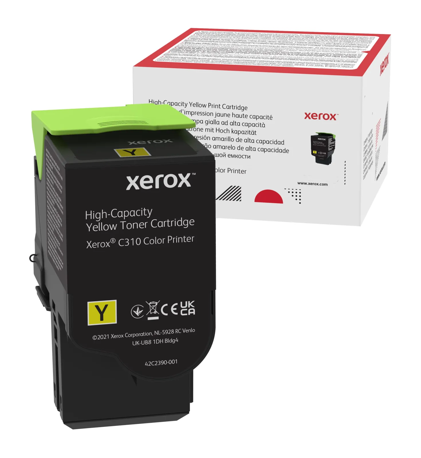 Lasertoner Xerox C310/C315 gul
