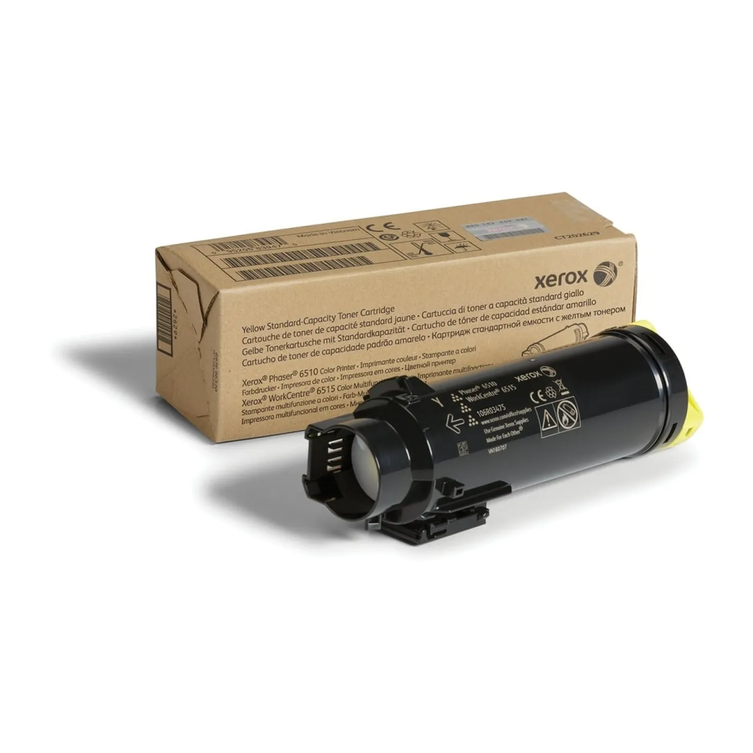 Lasertoner Xerox Phaser 6510 gul