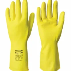 Latexhandske Granberg AM364, gul, livsmedelshantering