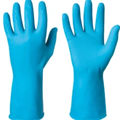 Latexhandske Granberg Blå, gummi, livsmedel och städ