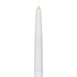 LED Antikljus Star Trading Flamme Slim Vit, 4-pack, 2,1x28,5 cm