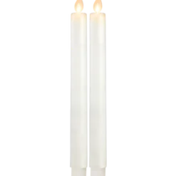 LED-antikljus Star Trading M-Twinkle, fladdrande låga, 24 cm, 2-pack