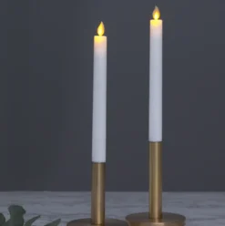 LED-antikljus Star Trading M-Twinkle, fladdrande låga, 24 cm, 2-pack