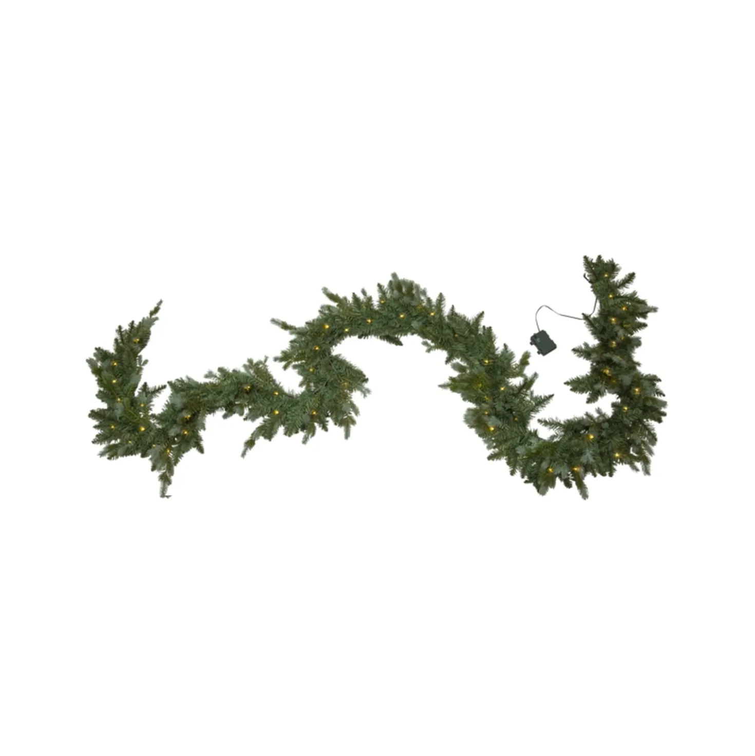 LED-girland Star Trading Greyland, varmvit, 3m, 60 LED, timer