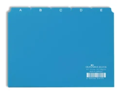 Ledkort Durable A5 A-Z, 25 flikar, plast