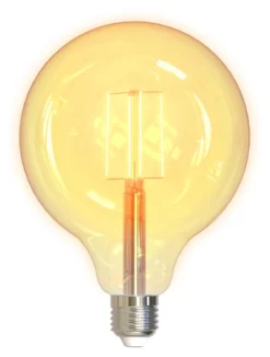 LED-lampa Deltaco SMART HOME Filament E27, WiFi, 5,5W, 470lm, dimbar