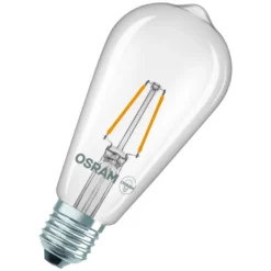 LED-lampa Osram Edison E27 1.8W, 250lm, 2700K, klar