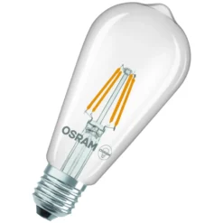 LED-lampa Osram Edison E27 3.4W 470lm, 2700K, klar