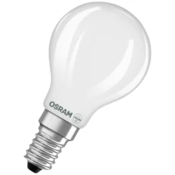 LED-lampa Osram E14 Klot Dimbar, 3.4W 470lm 2700K, frostad