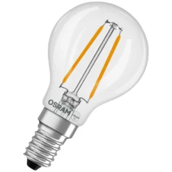 LED-lampa Osram E14 Klot Filament, 1.8W, 250lm, 2700K