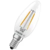 LED-lampa Osram E14 Kronljus 1W 136lm 2700K, klar, ej dimbar