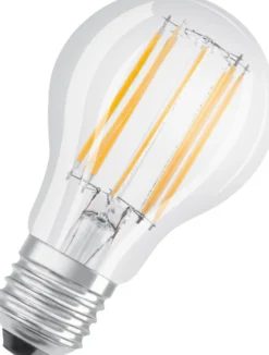 LED-lampa Osram Filament E27 10W 1521lm, 2700K klar