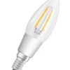 LED-lampa Osram GLOWdim E14 Kronljus Dimbar, 4W, 470lm, 2700K