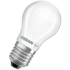 LED-lampa Osram Klot E27 1W 136lm 2700K, matt, ej dimbar