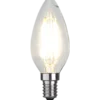 LED-lampa Star Trading E14 C35 Clear, varmvit, klar glaskolv