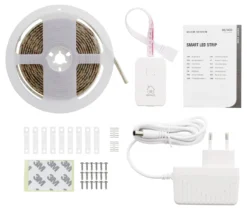 LED-list Deltaco SH-LS3M Smart Home RGB, 3m, dimbar, 6-pin
