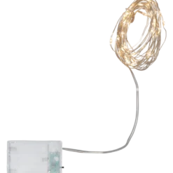 LED-ljusslinga Star Trading Dew Drop, 125 LED, daylight, 4m