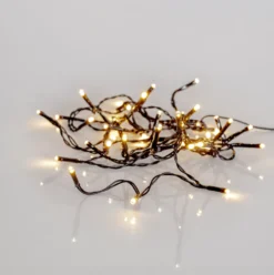 LED-ljusslinga Star Trading Shiny Warm White, 40 lampor, 280 cm