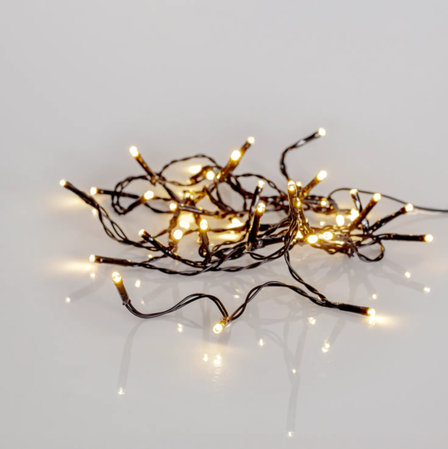 LED-ljusslinga Star Trading Shiny Warm White, 40 lampor, 280 cm
