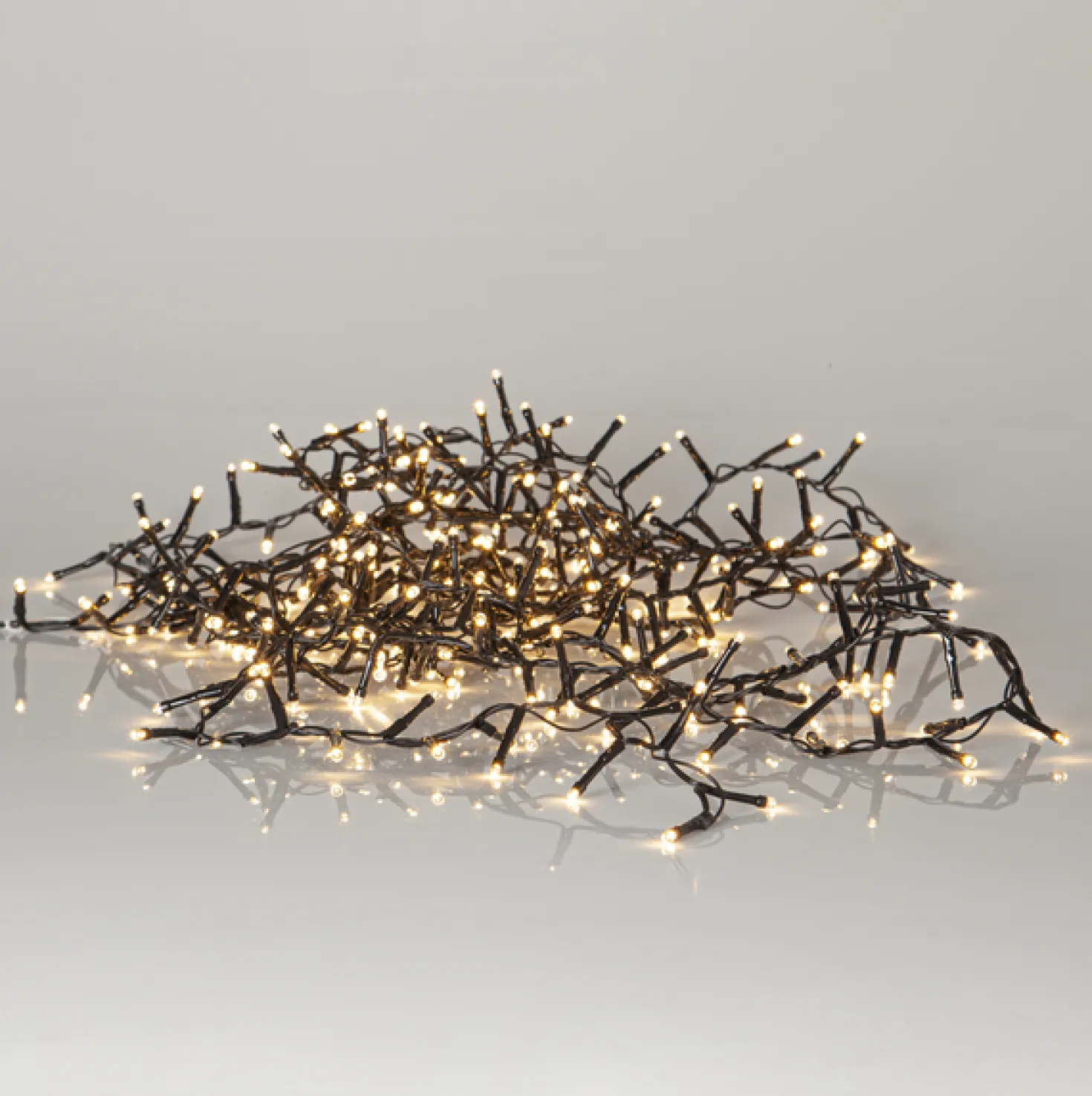 LED-ljusslinga Star Trading Shiny Warm White, 40 lampor, 11m, utomhus
