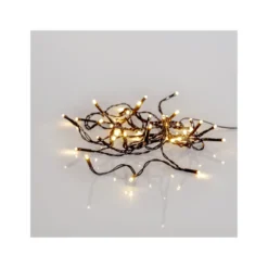 LED-ljusslinga Star Trading Shiny Warm White, 40 lampor, 11m, utomhus