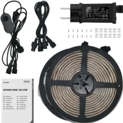LED-slinga Deltaco SMART HOME Utomhus RGB, IP65, 10m