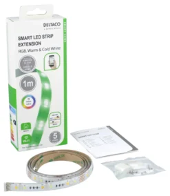 LED-strip förlängning Deltaco SMART HOME SH-LSEX1M, 1m, RGB