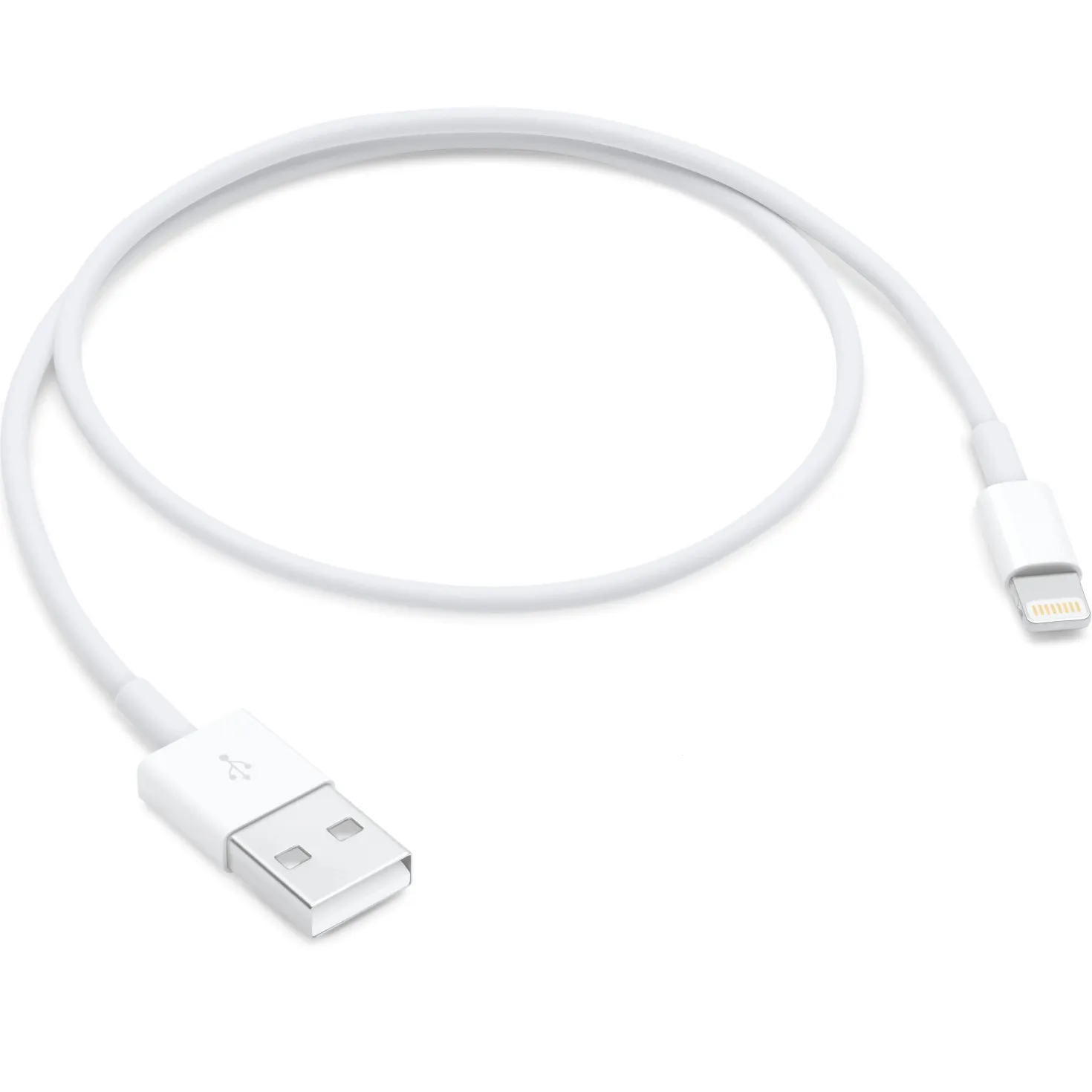 Lightning-kabel Apple 1 m, vit, USB 2.0