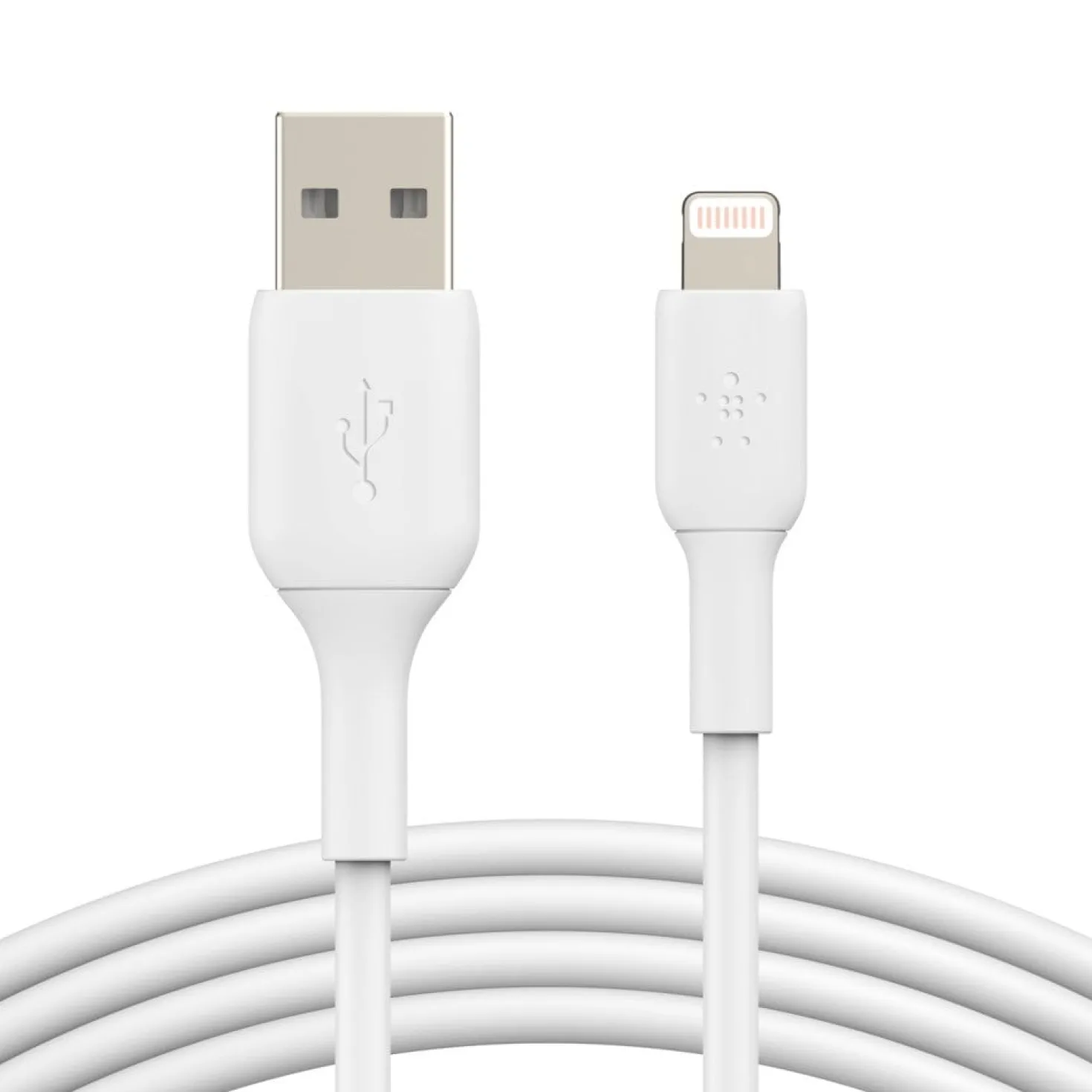 Lightning-kabel Belkin BoostCharge USB-A, vit, 2 m