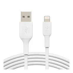 Lightning-kabel Belkin BoostCharge USB-A, vit, 2 m