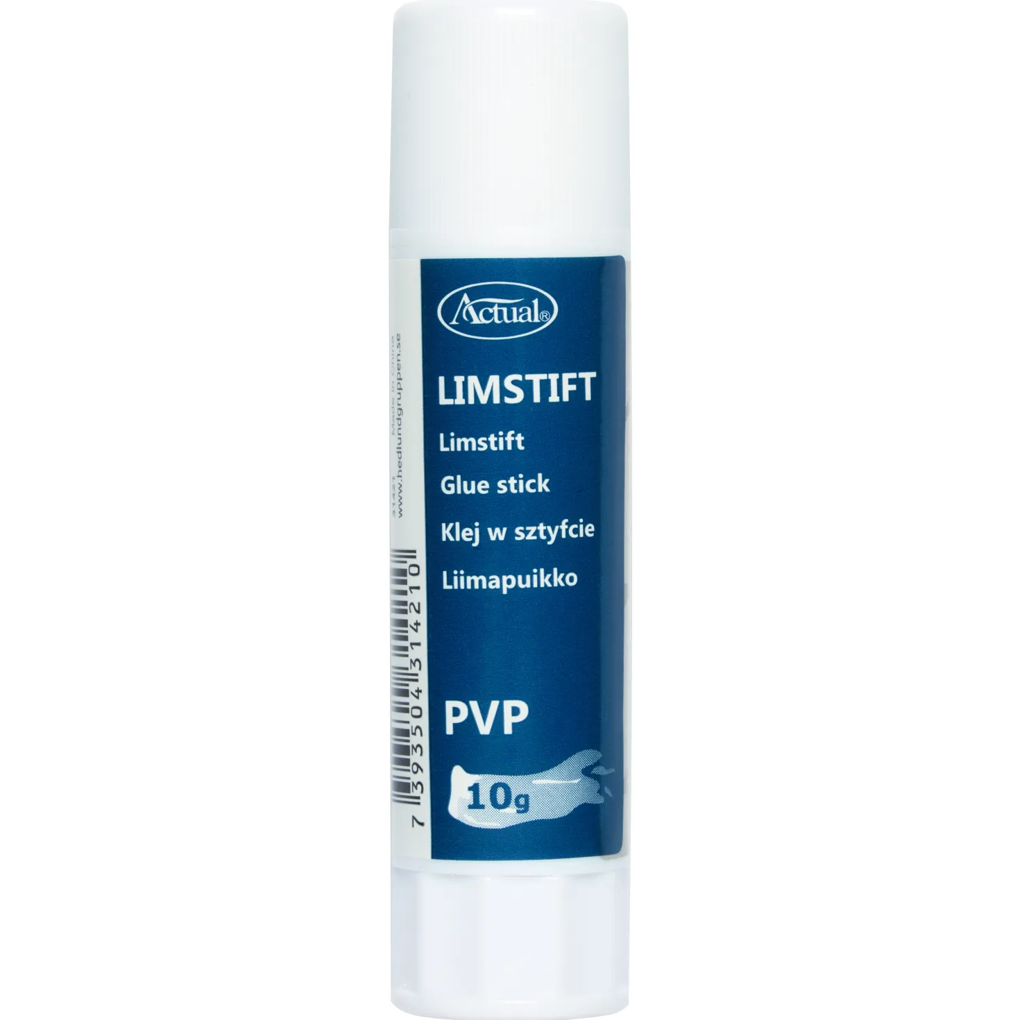 Limstift Actual Giftfritt, 10g, vattenbaserat