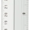 Linjal Aluminium 40 cm, anti-halkremsa, kritlinje
