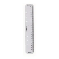 Linjal Filofax Refill A5 Linjal/Markör, transparent