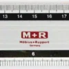 Linjal MR Aluminium, 30 cm, tuschkant, millimetergradering