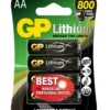 Litiumbatteri GP AA 1,5V, 4 st