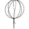 Ljusboll Star Trading Sphere, 88 LED, 40 cm, batteridriven, svart